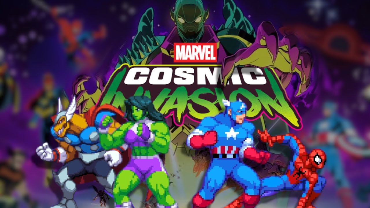 Marvel Cosmic Invasion Full Playthrough. 