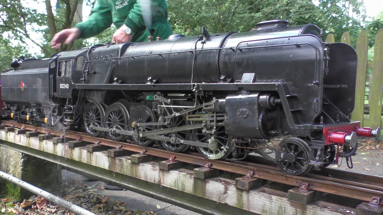 5 inch Gauge Standard Class 9F 92240 - Leyland Society of Model Engineers - Live Steam Locomotive