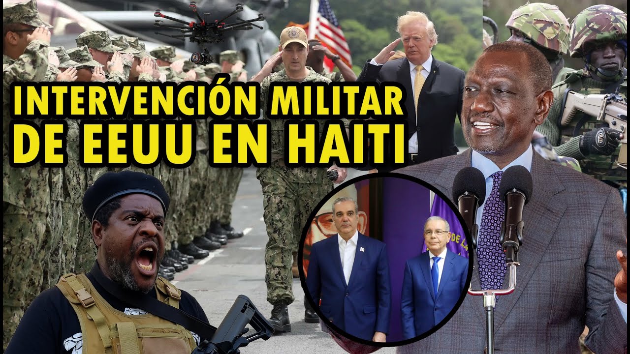 Ay papá parece ser que finalmente Estados Unidos podría intervenir en Haití!!!