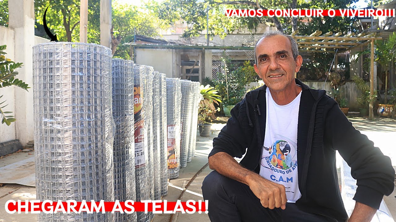 CHEGOU A TELA DO NOSSO SUPER VIVEIRO!!! - A IMPORTANCIA DO VIVEIRO SUSPENSO.