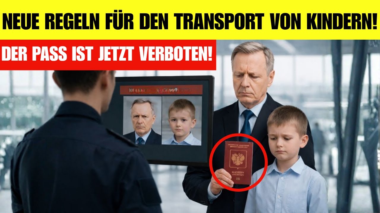 STRENGE VORSCHRIFTEN Für Passagiere Mit KINDERN ab 2026!
