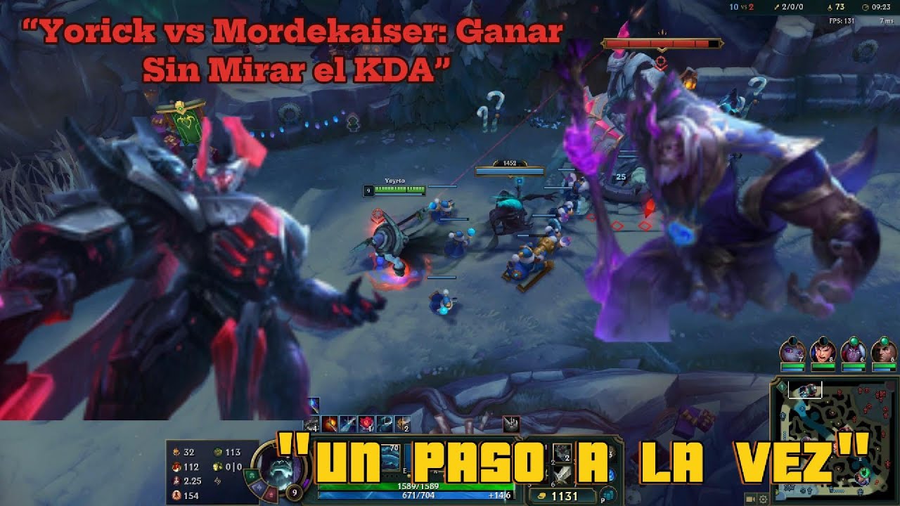 “Yorick vs Mordekaiser: Ganar Sin Mirar el KDA”