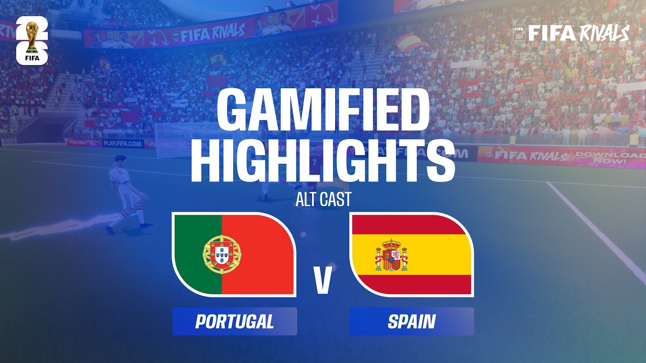 Alt Cast Highlights: Portugal v Spain | FIFA World Cup 2026&trade;