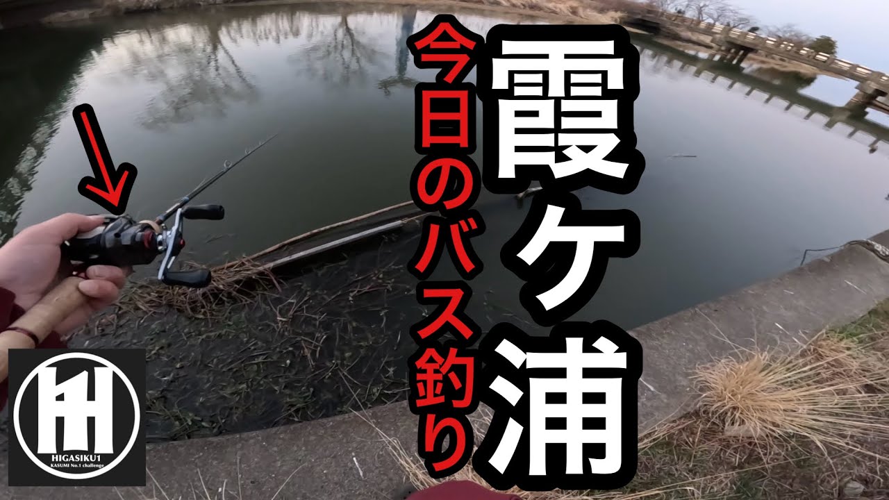 バス釣り霞ヶ浦！冬はフロロでボトムを感じろ⁈2026年1月20日