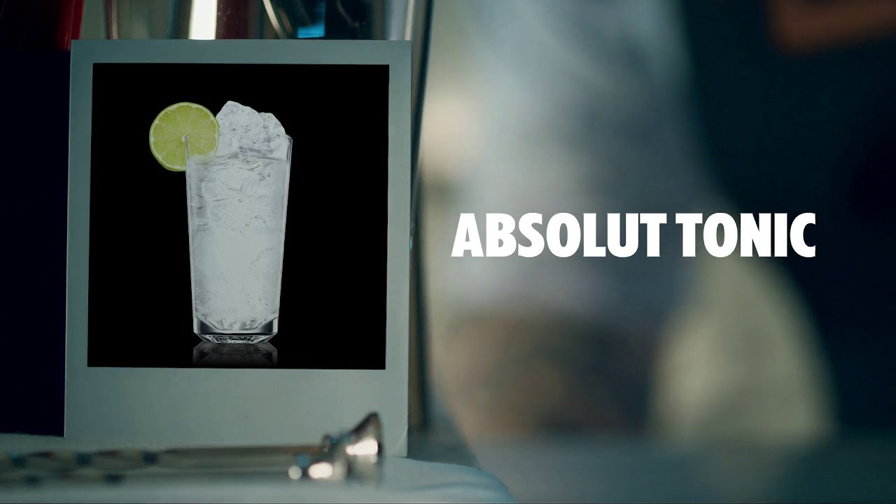 ABSOLUT TONIC DRINK RECIPE - HOW TO MIX
