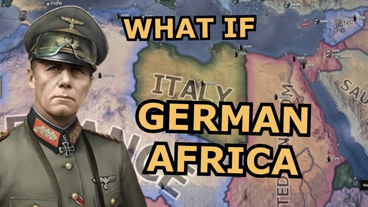 Hoi4 Alternate History: What if Germany Focused on Africa in WW2?