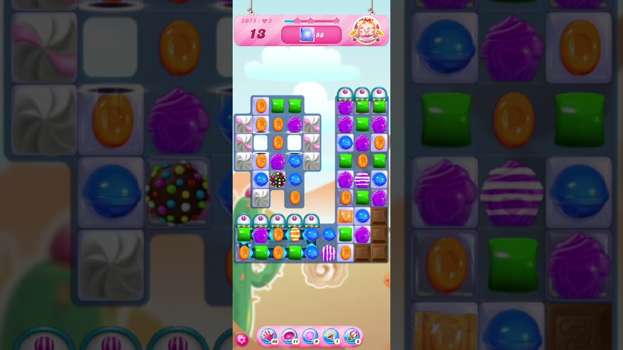 level 2075 candy crush wilson