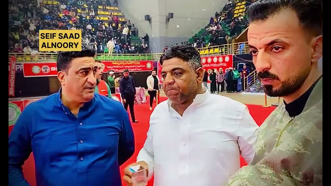 هالعضم بهالعضم فهد الصبيحاوي وابو عكرب ياخذون المحبس الثاني من فريق النجف  #سيف_سعد_النوري 