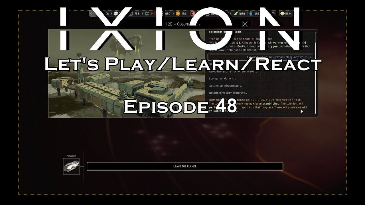 Learning to play Ixion. Episode 48