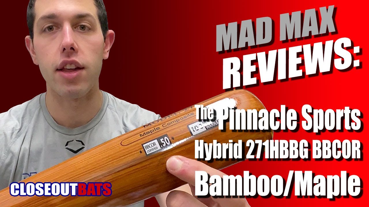 Closeoutbats.com Pinnacle Sports Hybrid 271 Bamboo:Maple Composite BBCOR Bat HBBG
