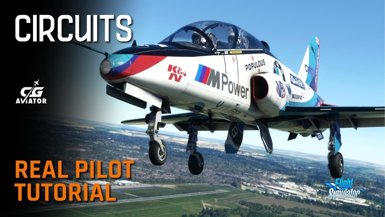 Real Hawk Pilot talks through specifics of the Visual Circuit (MSFS)