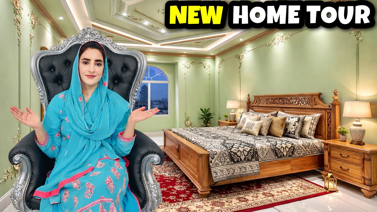 my new home 🏠 tour allhamdulilah ayesha nazir official 