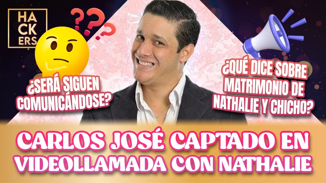 Carlos José Matamoros captado en plena videollamada con Nathalie Carvajal | LHDF | Ecuavisa