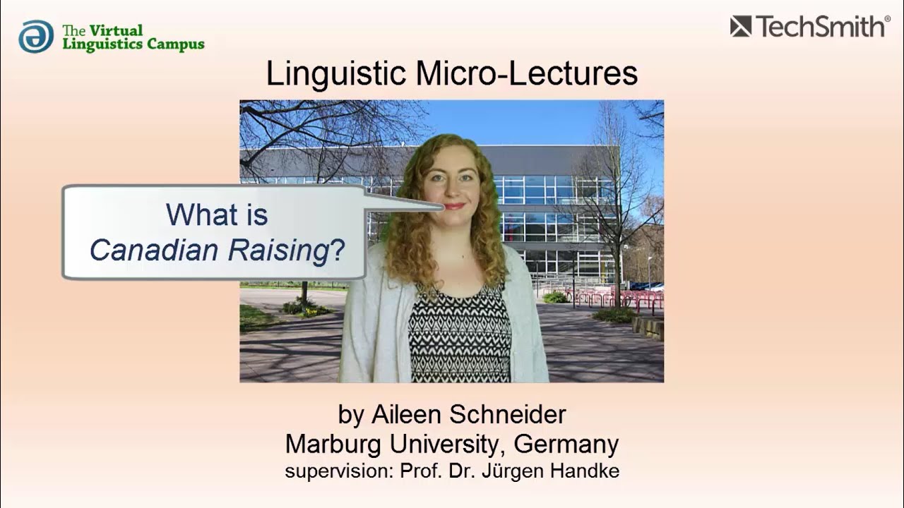 VAR_012 - Linguistic Micro-Lectures: Canadian Raising