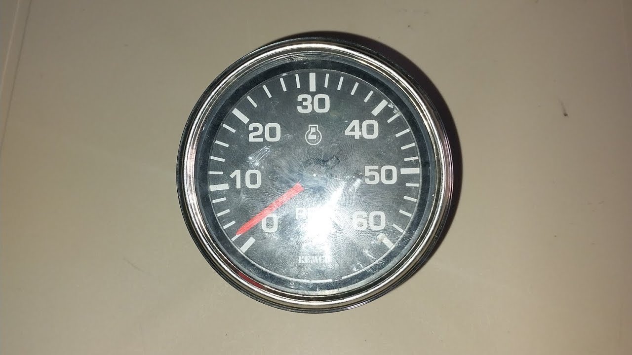como conectar un reloj de revoluciones para motor disel como funcionay sus componentes interno