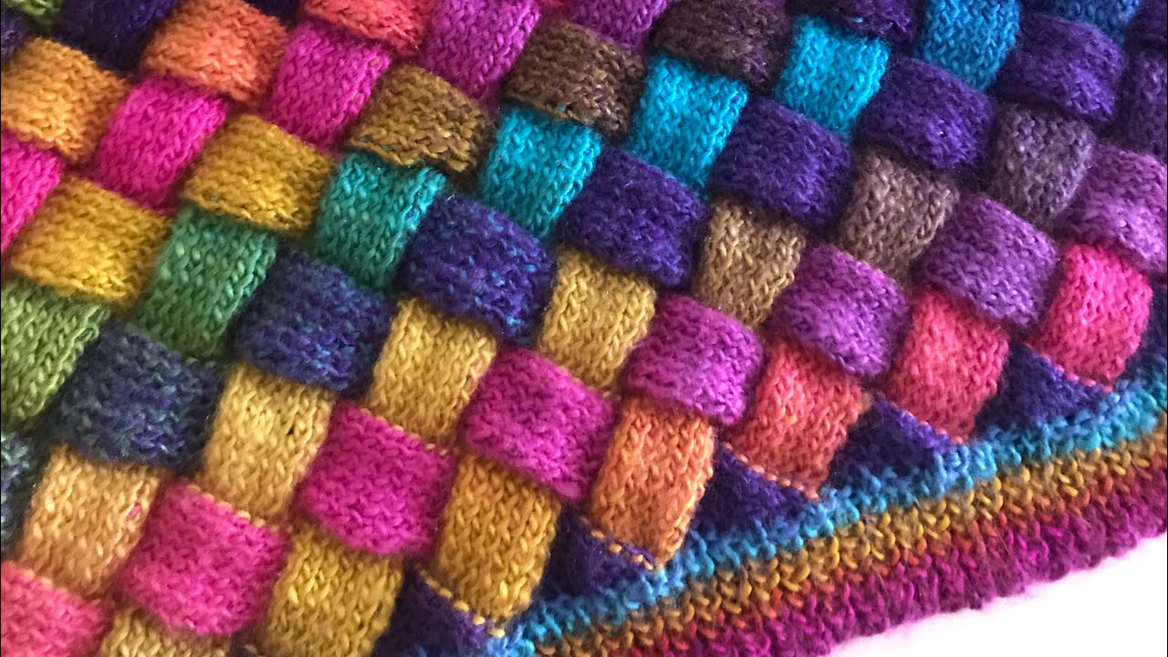 ENTRELAK Örgü Yapımı- Sepet örgü- Entrelac örgü 🧶 #sepetörgü #crochet #myworks