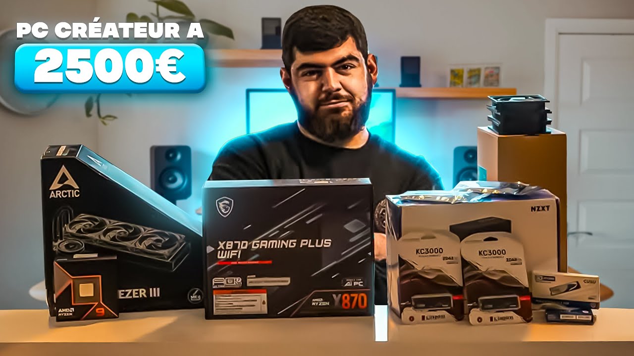Ryzen 9 9900X + RTX 5080 : Le duo ultime pour le gaming en 2025