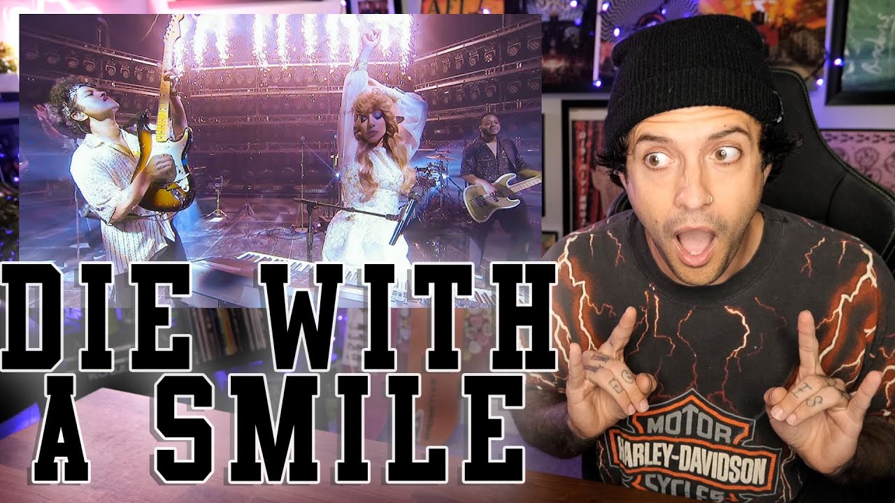 I CAN OFFICIALLY DIE WITH A SMILE - Bruno Mars & Lady Gaga LIVE (Reaction)