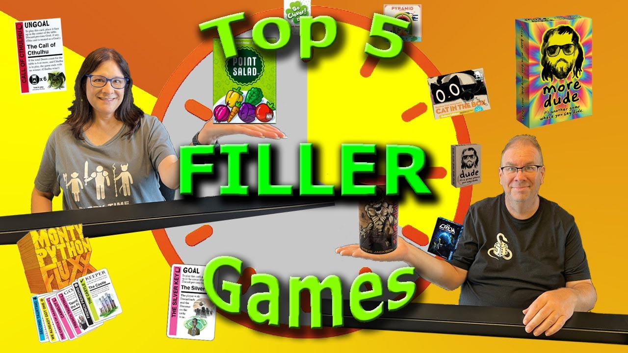 Top 5 Quick Filler Games