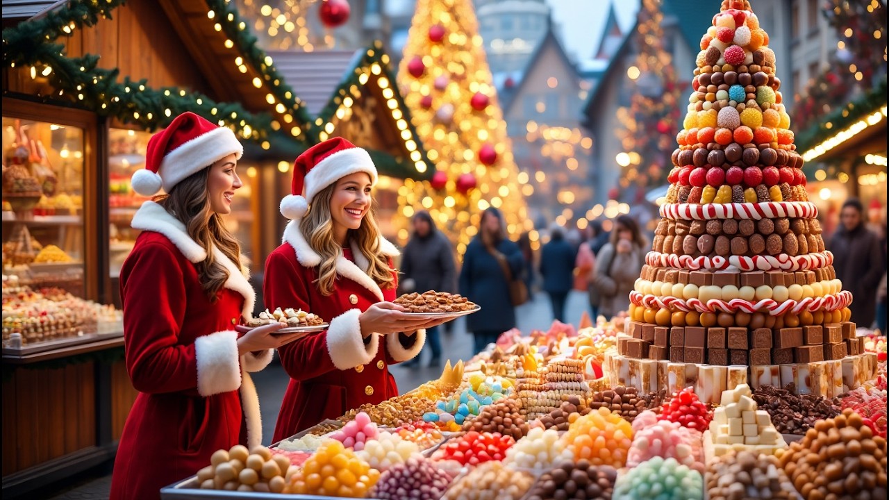 The MOST EXPENSIVE Christmas Market in the World | Zurich, Switzerland 4K Walking Tour