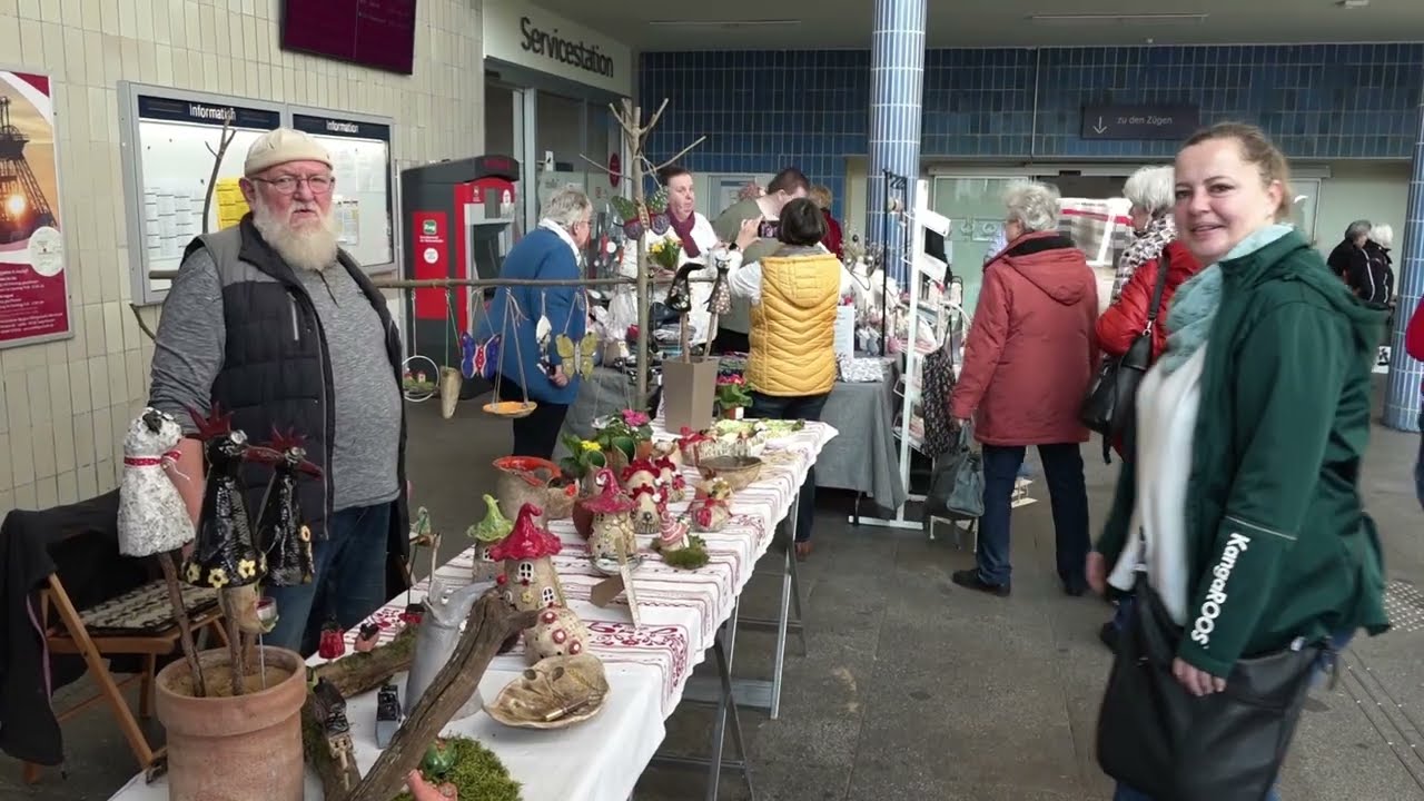 PUNKTum 4.Kreativmarkt im Bahnhof Sangerhausen