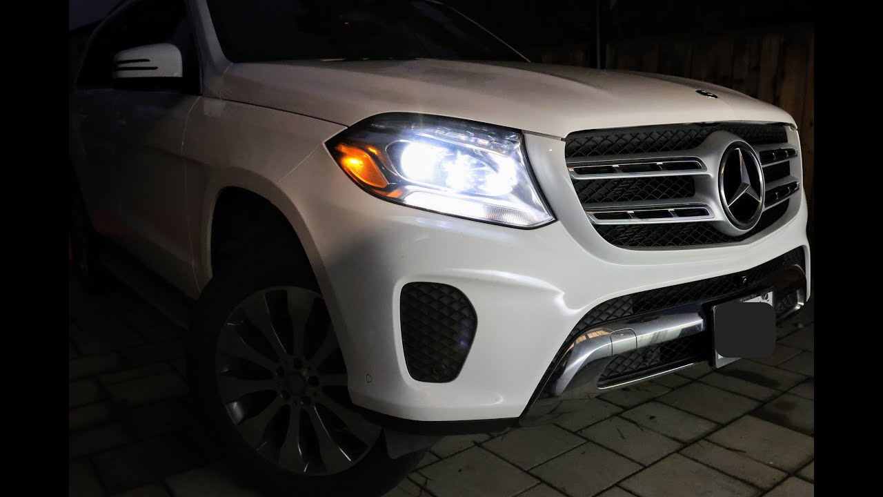 Mercedes GLS450 LED Headlight Replacement | Mercedes DIY | LasFit | Low Beam LED | Dim Headlight Mod