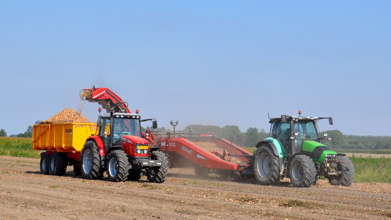 Deutz-Fahr Agrotron K430 & Amac G2L - Uien laden