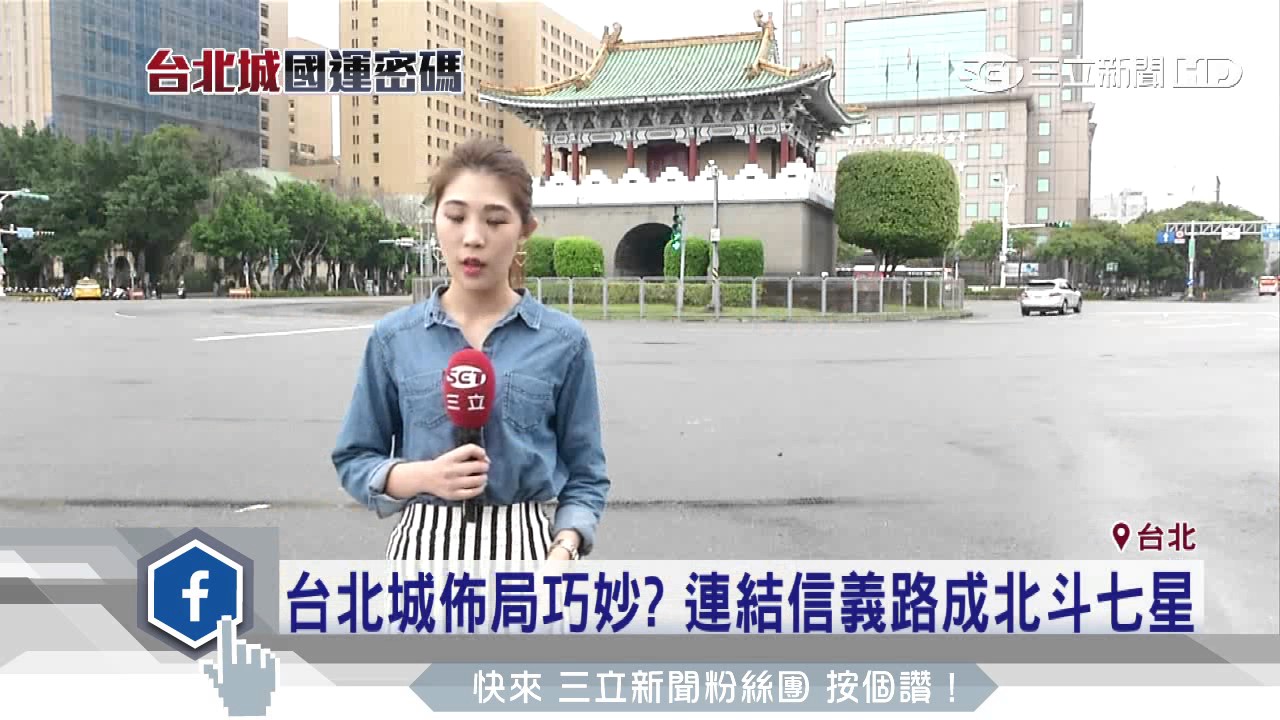 台北城佈局巧妙？連結信義路成北斗七星│三立新聞台