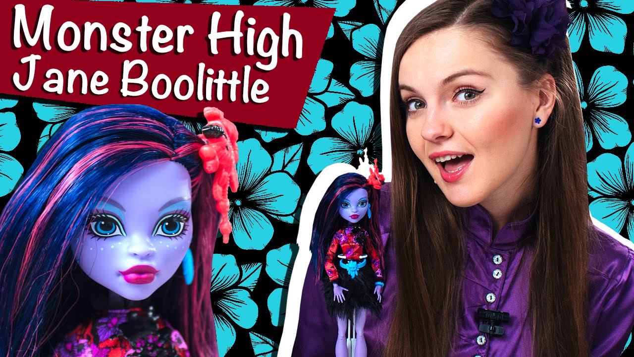 Jane Boolittle Gloom 'n Bloom (Джейн Булитл Мрак и Цветение) Monster High Обзор \ Review CDC06