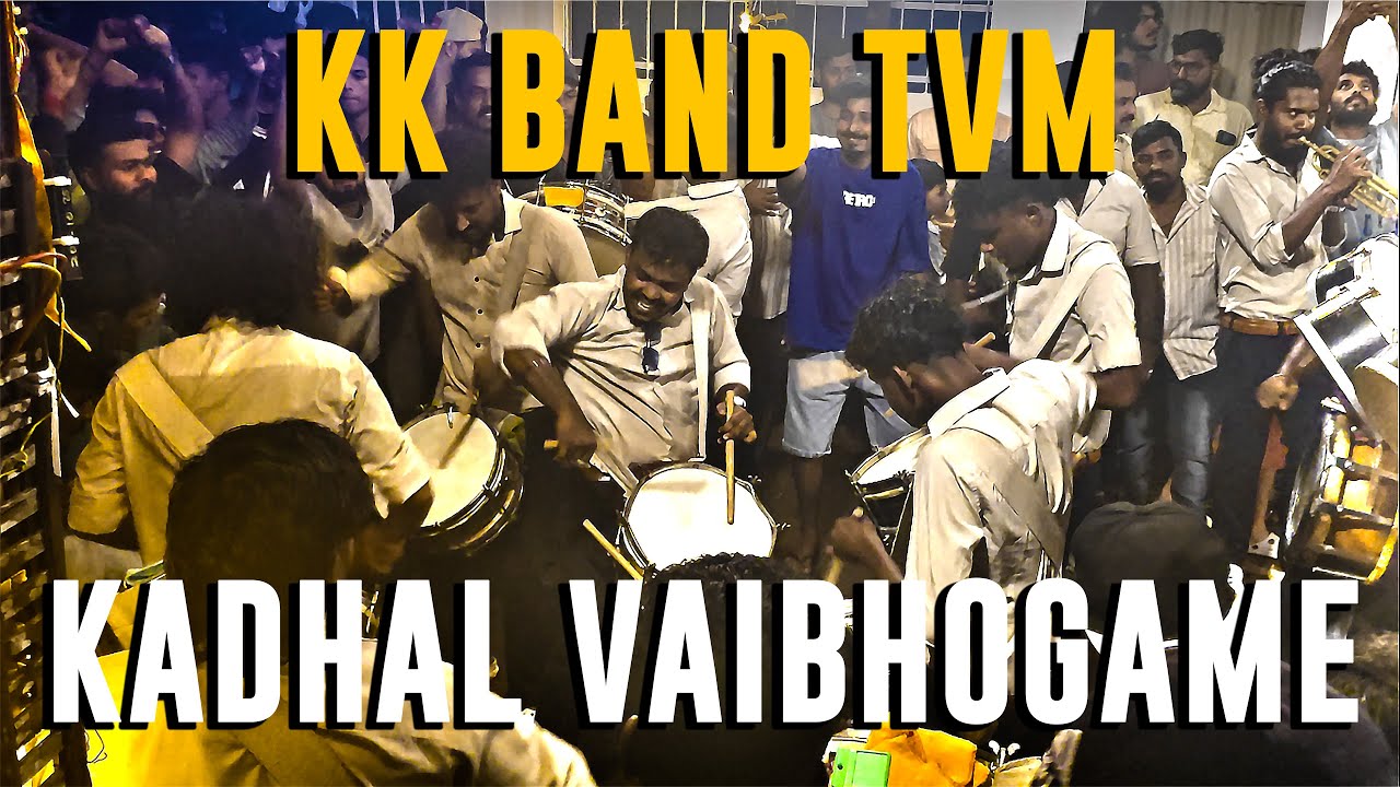 KADHAL VAIBHOGAME SONG | KK BAND TRIVANDRUM | #adupputty #kunnamkulam #kkbandset |