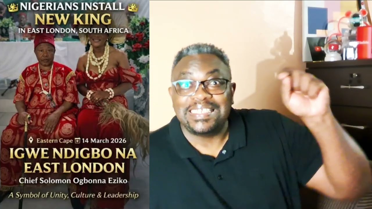 Nigerian king inauguration in East London - Lahamba Izwe 
