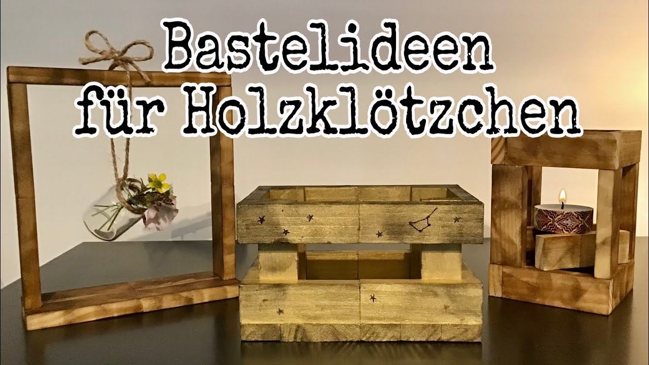 Klötzchen DIY-Dekoelemente | Puzzle Flake