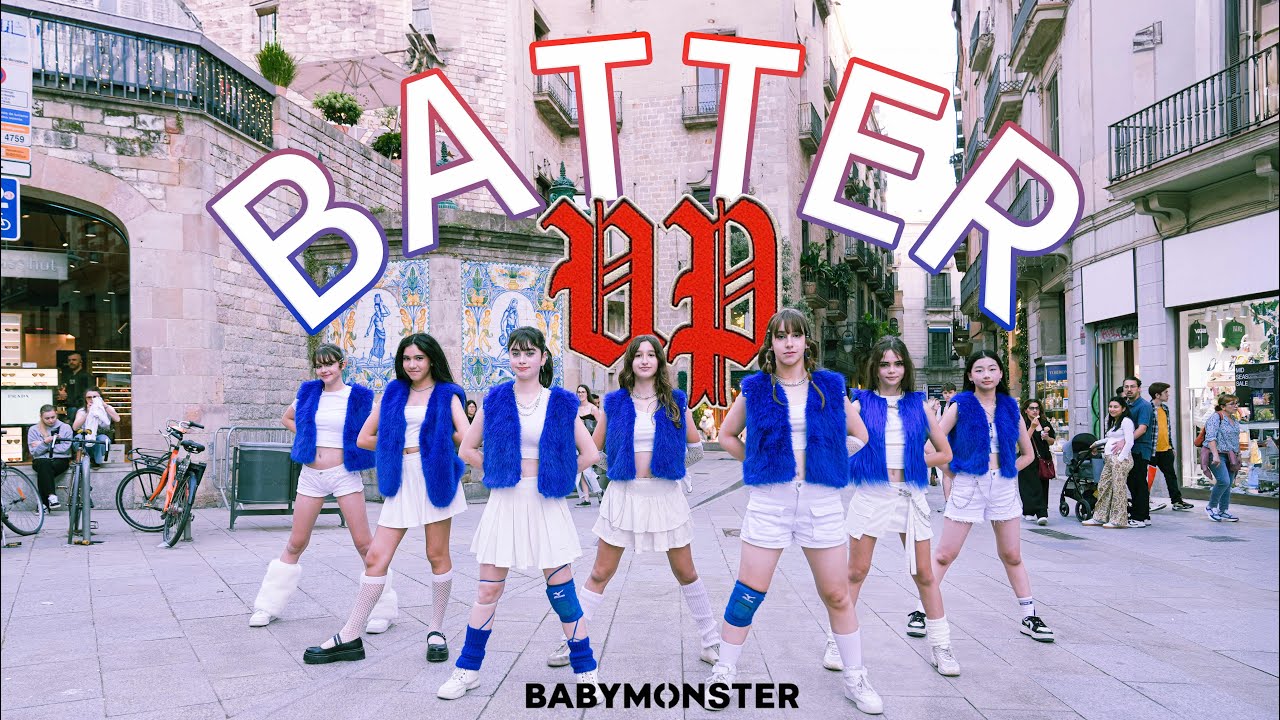 [KPOP IN PUBLIC] 'BATTER UP' BABYMONSTER | Dance Cover by In Studio Bcn (Group 2) Barcelona