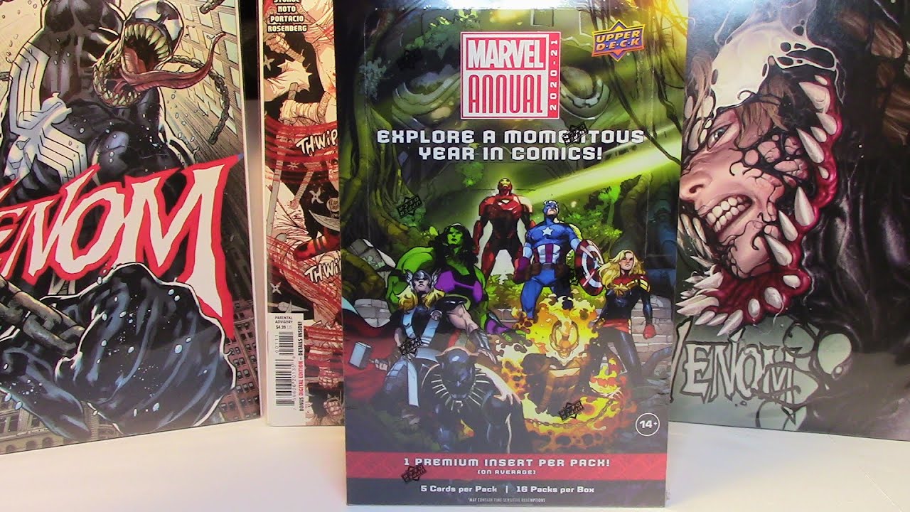 UNEXPECTED PULLS! Upper Deck Marvel Annual 2021 Box
