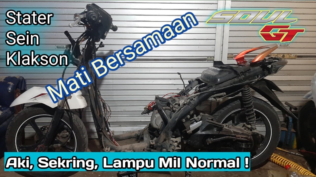 Penyebab stater, sein dan klakson Soul GT mati bersamaan