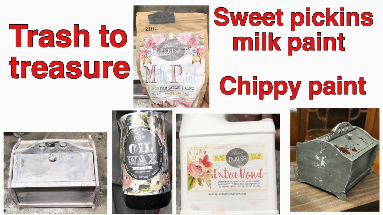 Sweet pickins milk paint~sweet pickins extra bond~trash to treasure