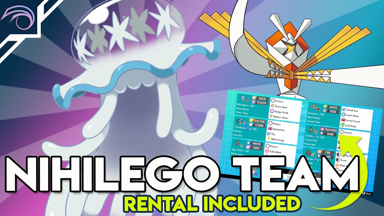SERIES 9 NIHILEGO TEAM VGC 2021 Competitive Pokemon Sword and Shield