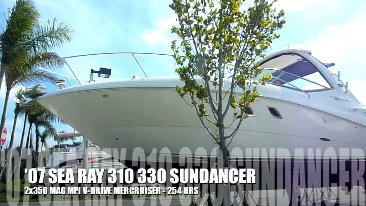 2007 Sea Ray 310 330 335 Sundancer