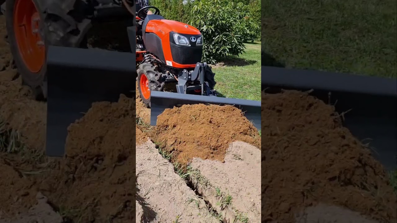 TrenchIt MT Trencher & 6- Way Blade