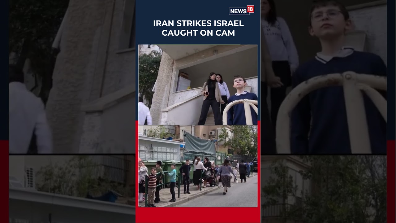 Gulf War | Iran Missile Barrage Hits Tel Aviv, Explosions Trigger Panic Across City 💥 | N18S
