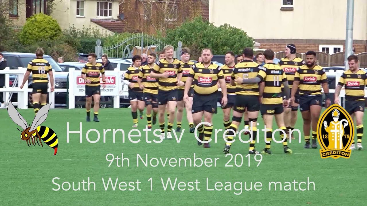Hornets v Crediton 9th November 2019