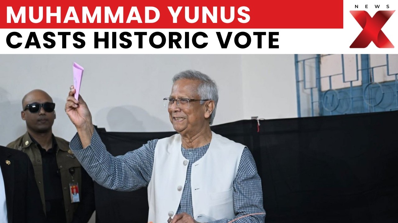 Bangladesh Election 2026: Bangladesh’s Interim Chief Yunus at Polls — Dhaka Witness Historic Moment