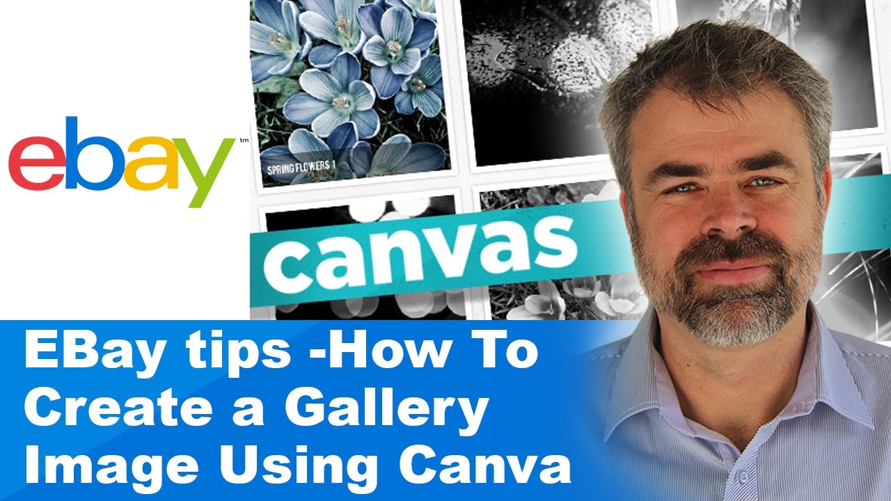 eBay tips - How To Create a Gallery Image Using Canva