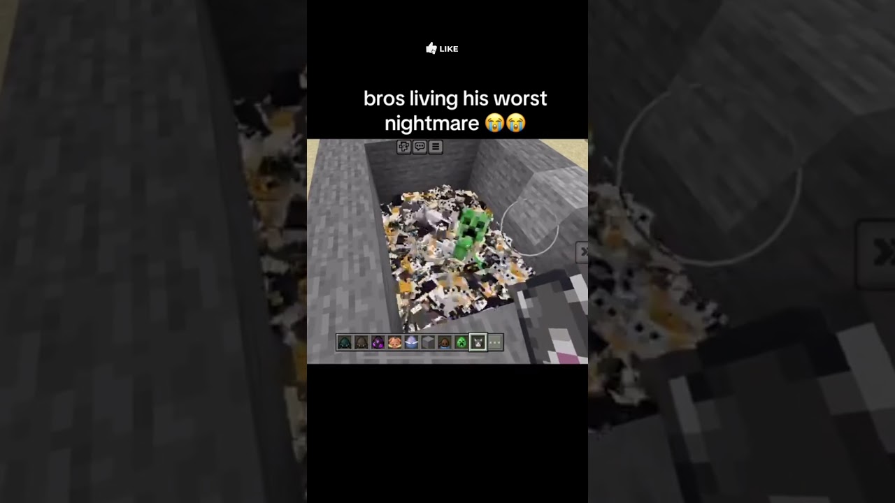 He's living his worst nightmare | Minecraft | Hero op | 