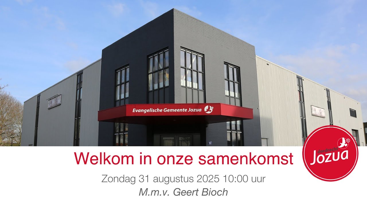 Jozua LiveStream 31 augustus 2025