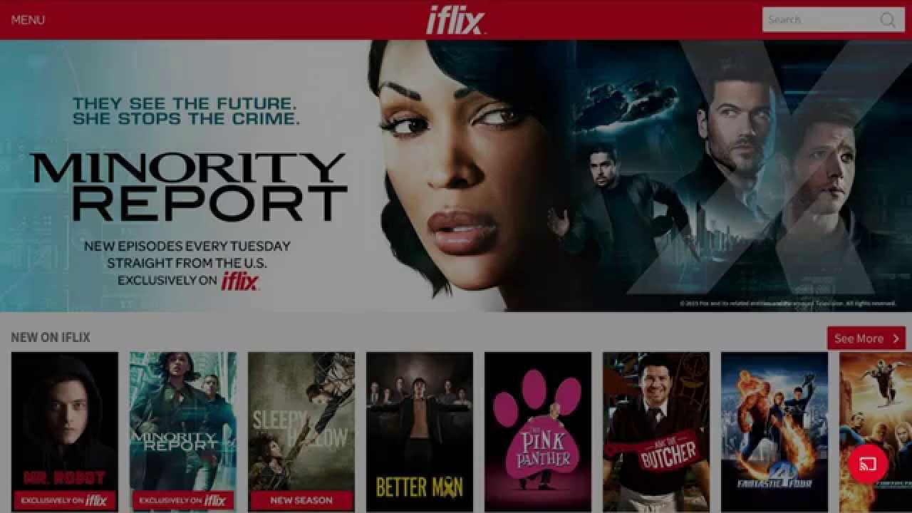 iFlix test on TM HyppTV Set Top Box (Huawei EC6108v8)