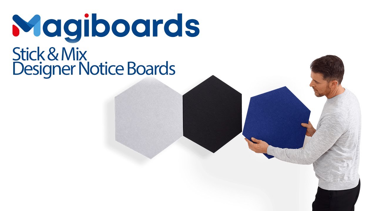 Frameless Stick & Mix Notice Boards