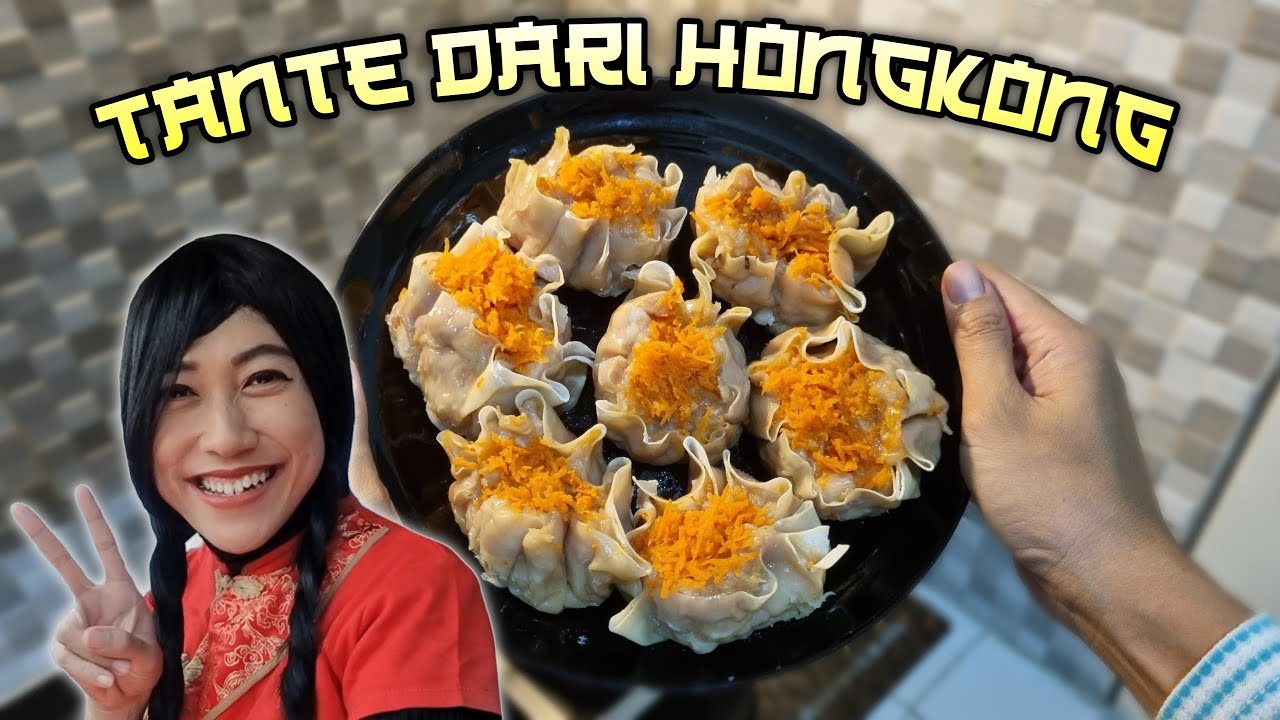 Tante Dari Hongkong Kunyit Bikin Siomay 😄 Asti Kunyit - Bunda Aqilla Eps 166