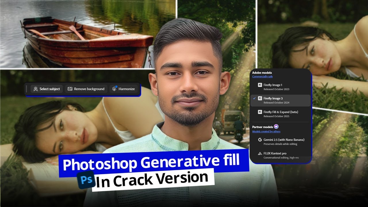 Photoshop Generative fill Beta Version for Free