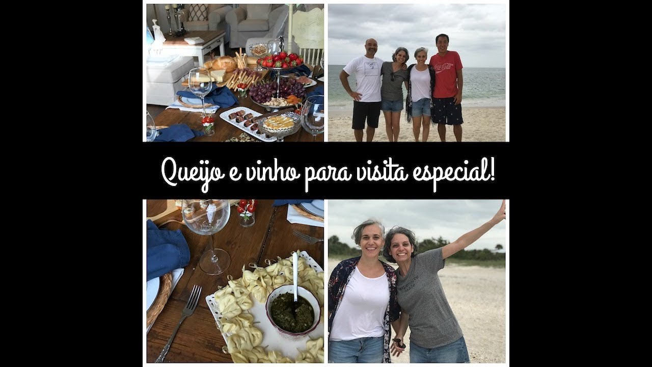 Noite de queijos e vinhos para uma visita especial!